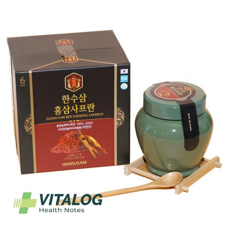 Cao hồng sâm nhụy hoa nghệ tây - Vitalog Health - Công Ty Cổ Phần Giải Pháp Sức Khỏe Và Sắc Đẹp Thành Lộc